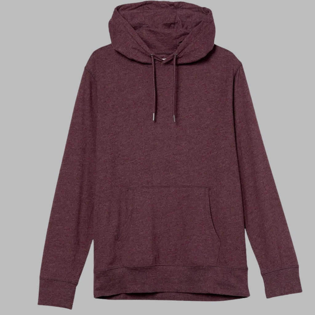 Lightweight Jersey Pullover Hoodie