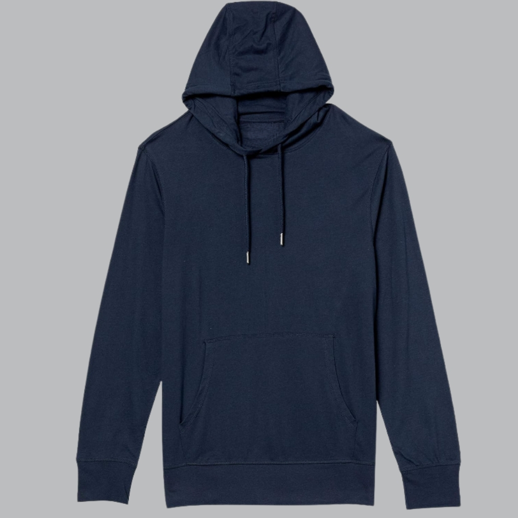 Lightweight Jersey Pullover Hoodie