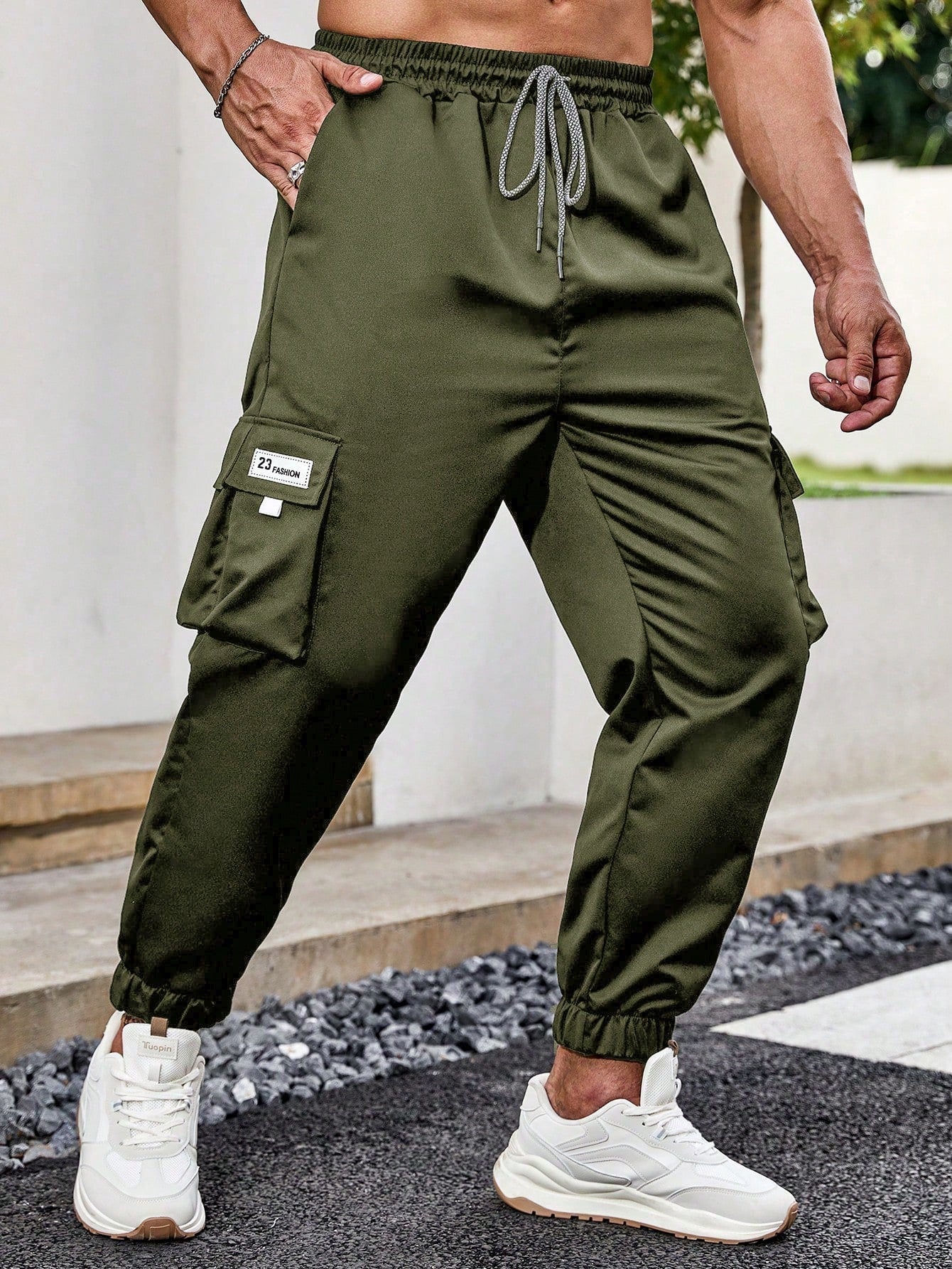 Loose Fit Cargo Pants-Vacay Outfit