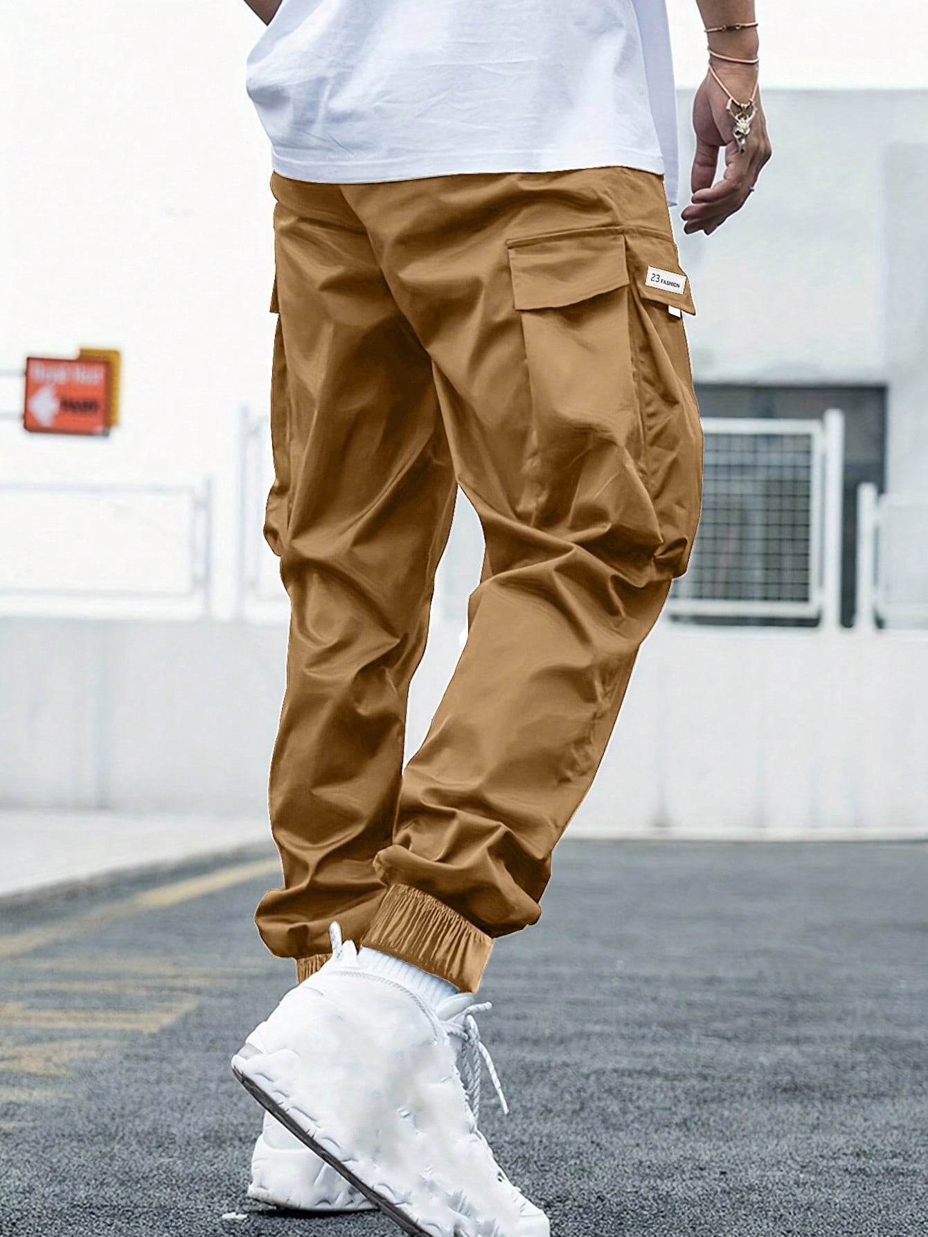 Loose Fit Cargo Pants-Vacay Outfit