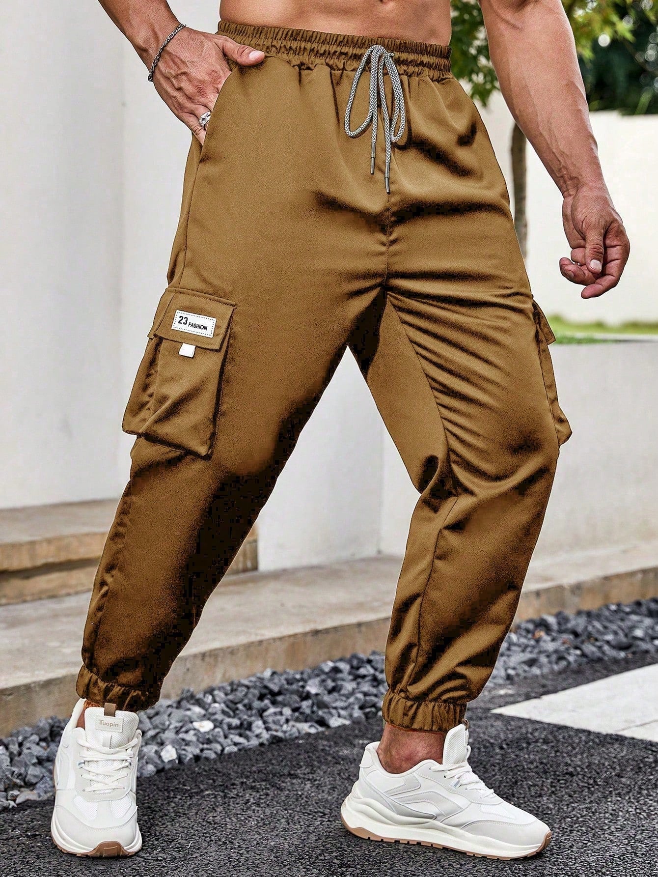 Loose Fit Cargo Pants-Vacay Outfit
