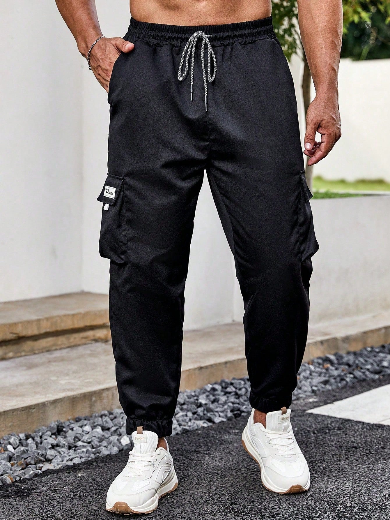 Loose Fit Cargo Pants-Vacay Outfit
