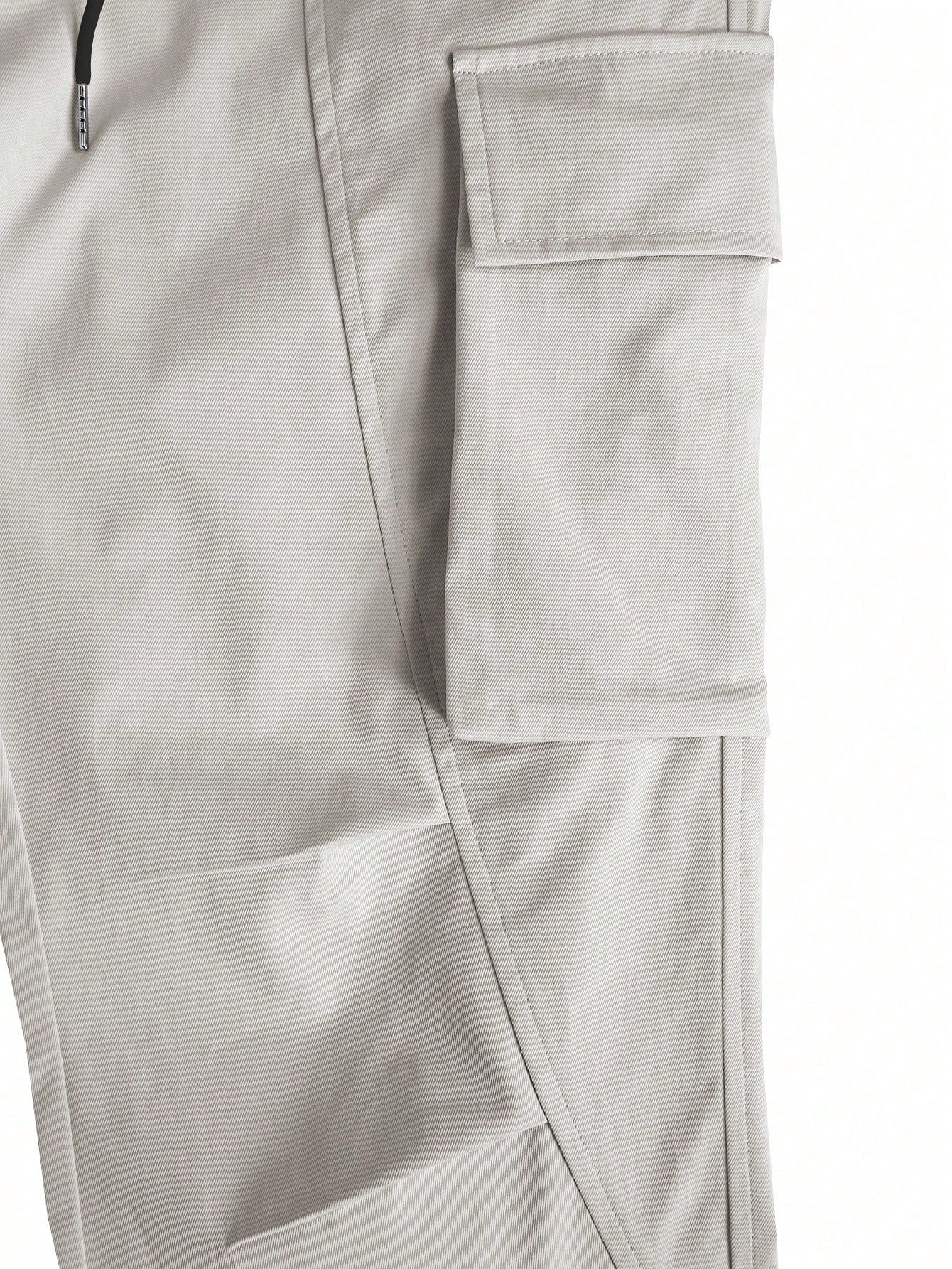 Loose Fit Cargo Pants With Flap Pockets-Vacay Outfit