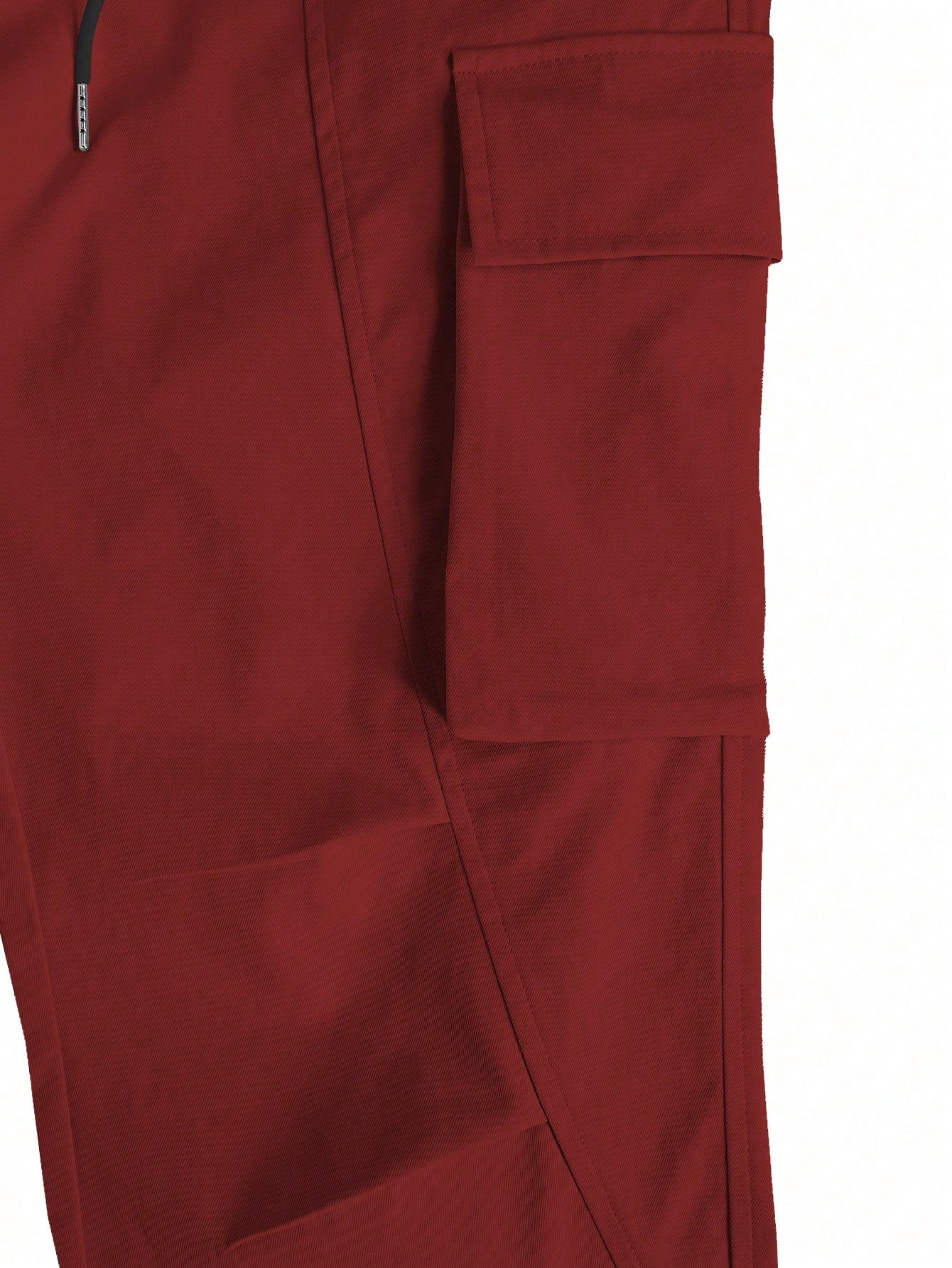 Loose Fit Cargo Pants With Flap Pockets-Vacay Outfit