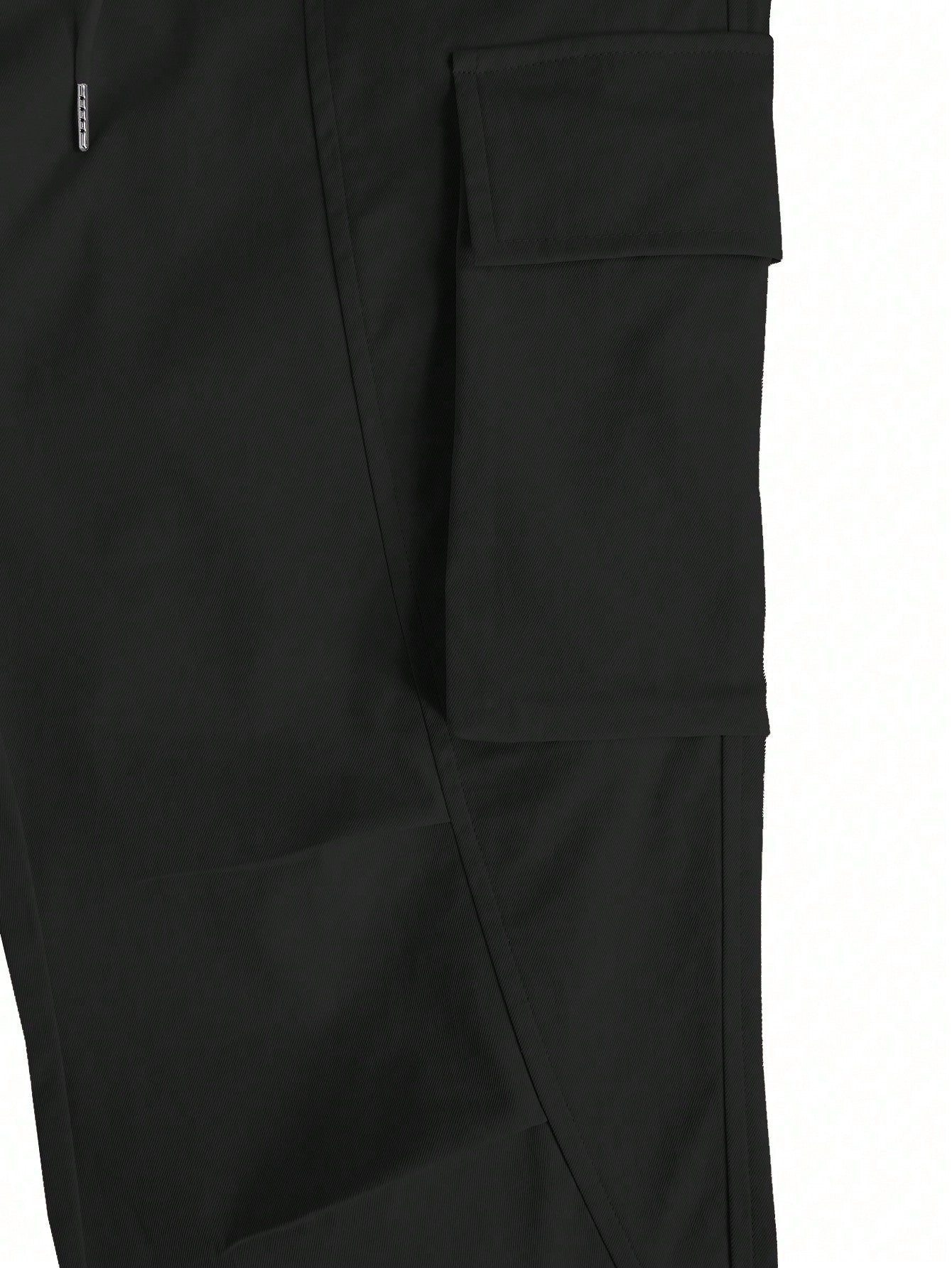 Loose Fit Cargo Pants With Flap Pockets-Vacay Outfit