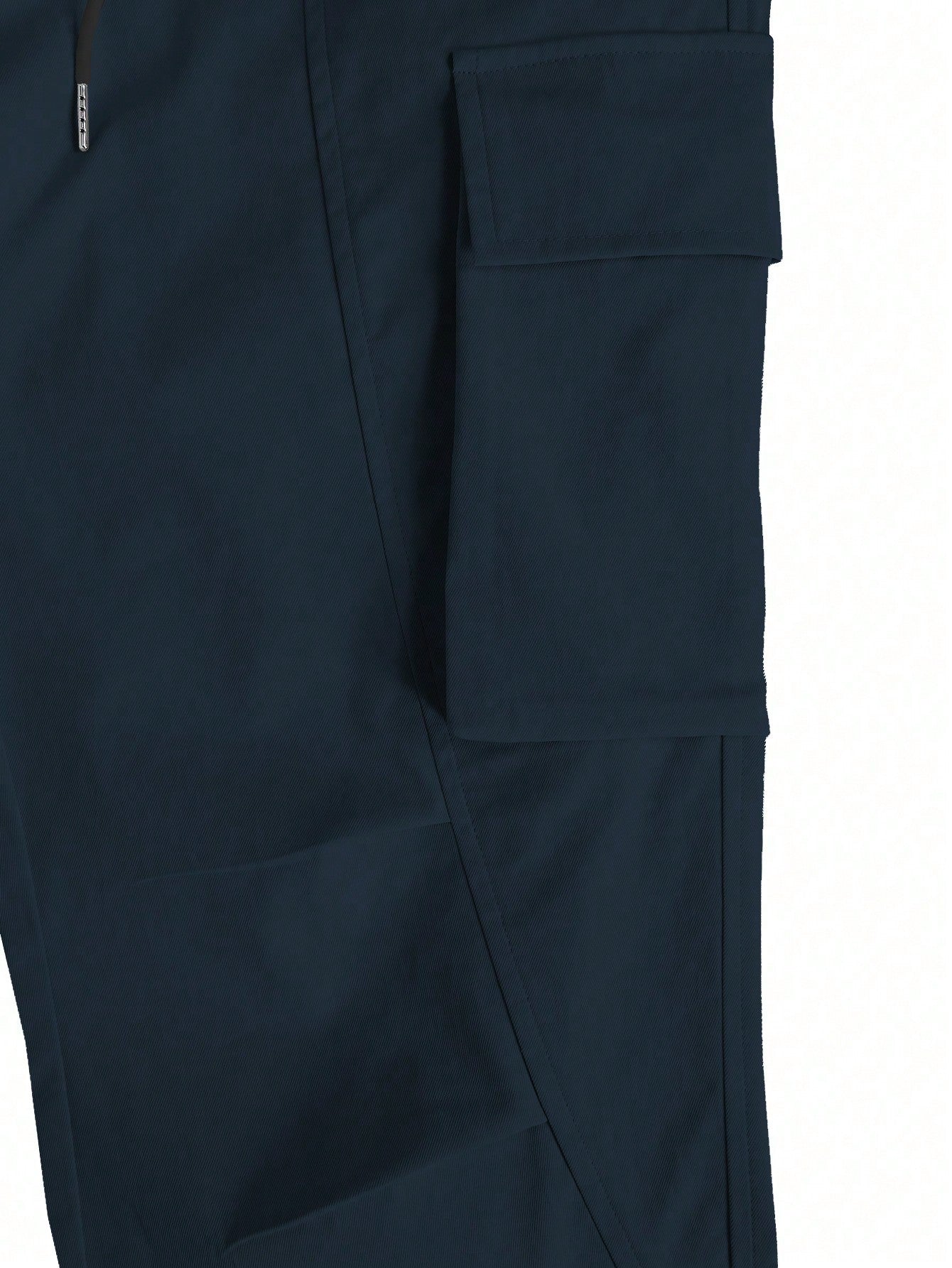 Loose Fit Cargo Pants With Flap Pockets-Vacay Outfit