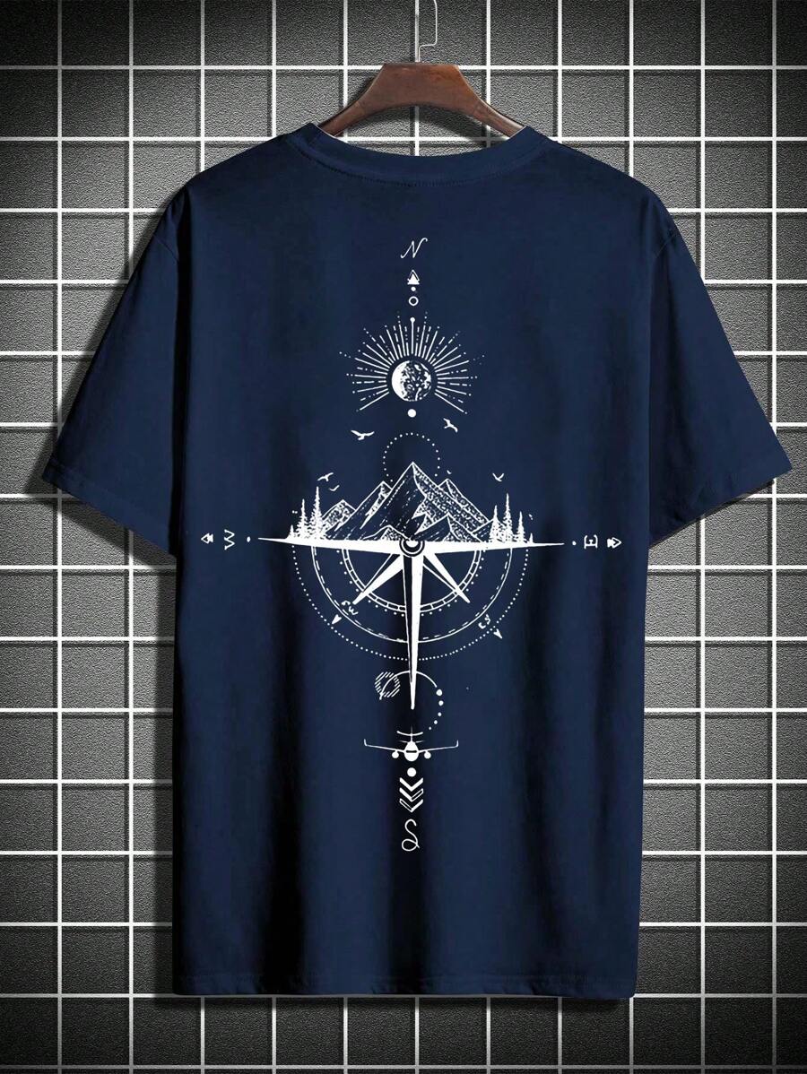 Loose Fit Graphic Printed Shirts-Vacay Outfit