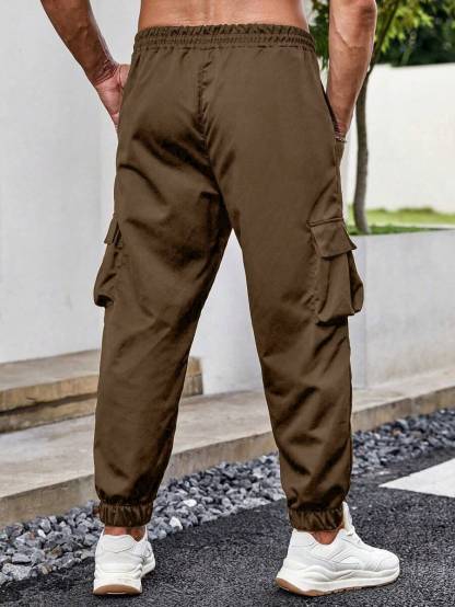Loose Fit Street Style Cargo Pants-Vacay Outfit