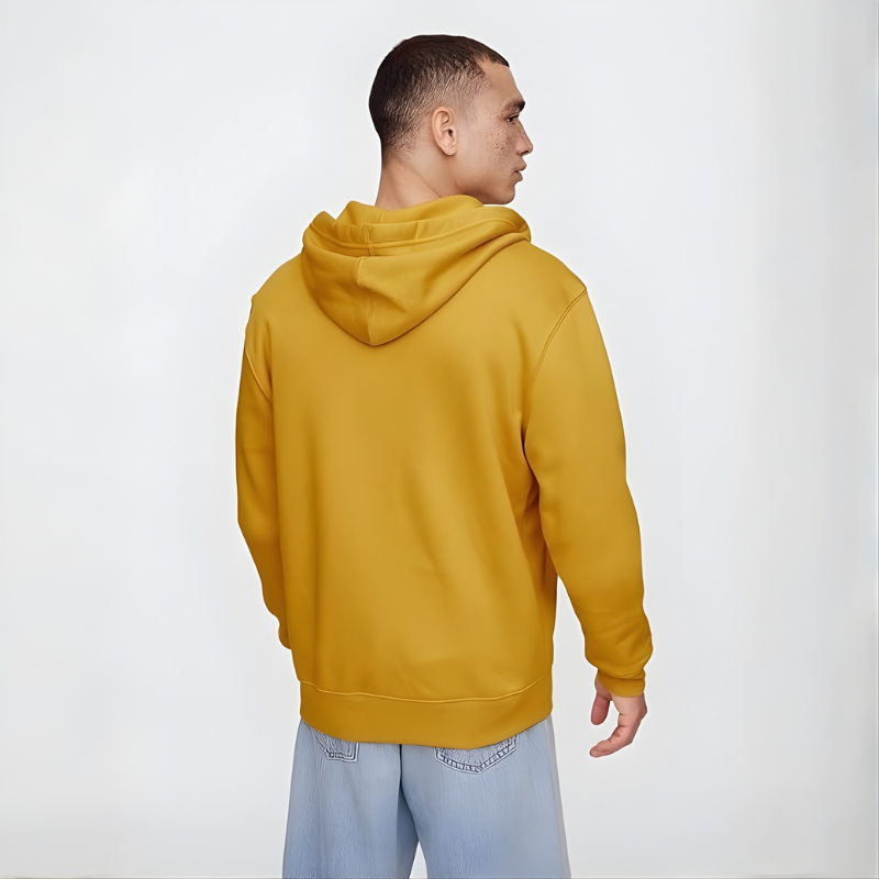 Men Hoodie Hooded Full Zip Sweatshirt