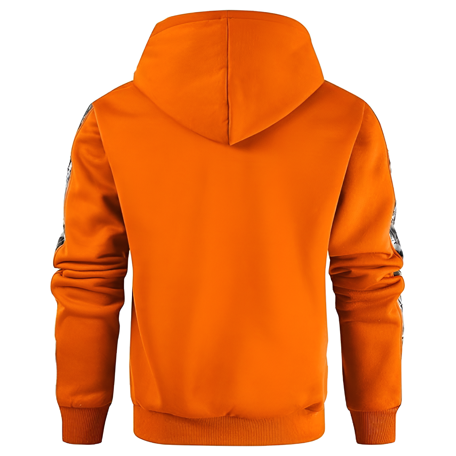 Men Camo Outfitter Fleece Hoodie Pullover Long Sleeve Casual Sweatshirt with Pocket