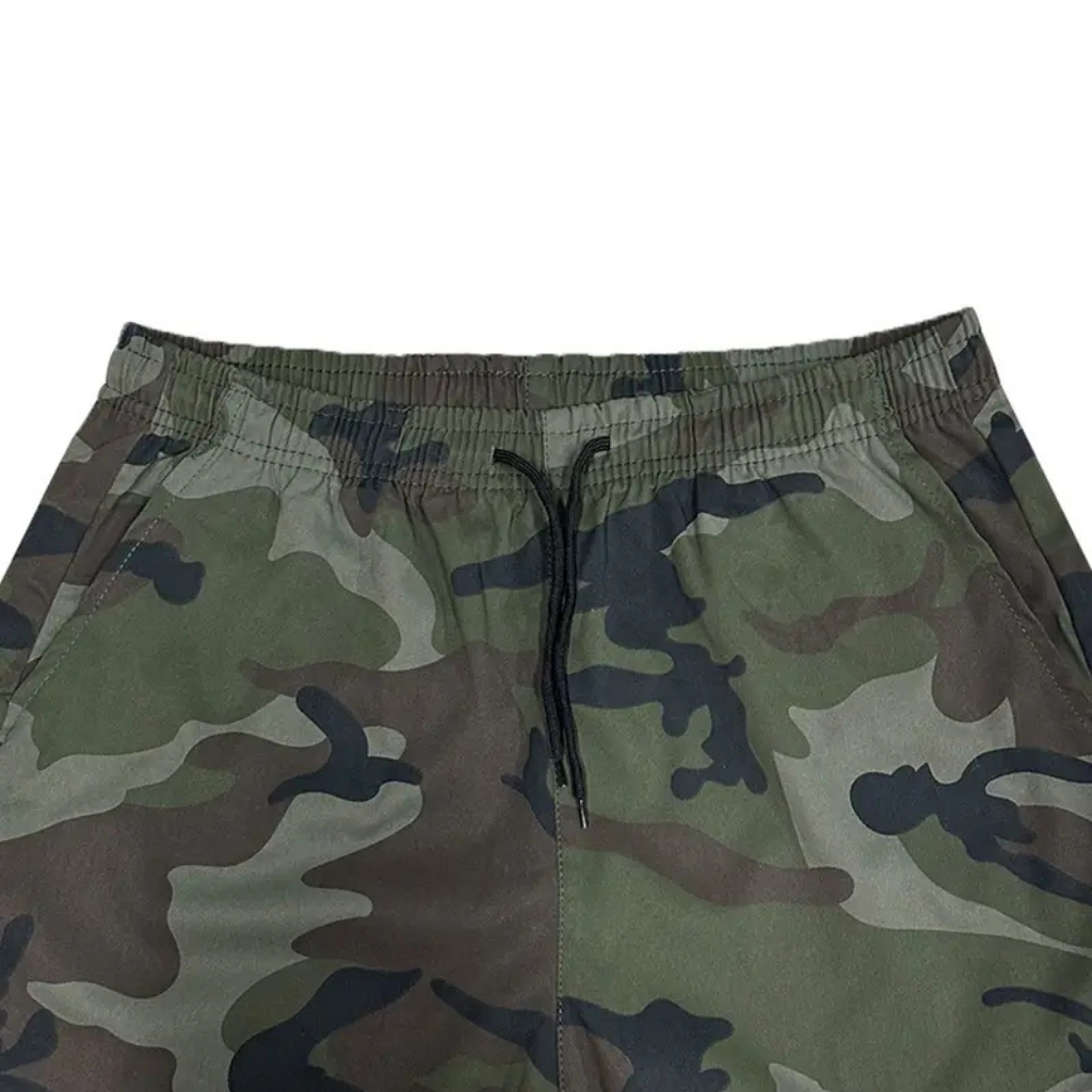 Outdoor Cargo Pants With Camouflage Pattern And Multiple Pockets For Men