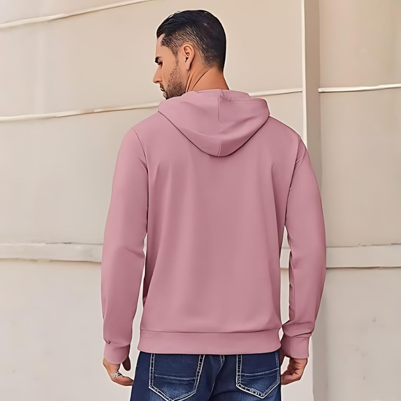 Mens Hoodies Pullover Long Sleeve Casual Fashion Sweatshirts Drawstring Gym Hooded Shirt with Kanga Pocket
