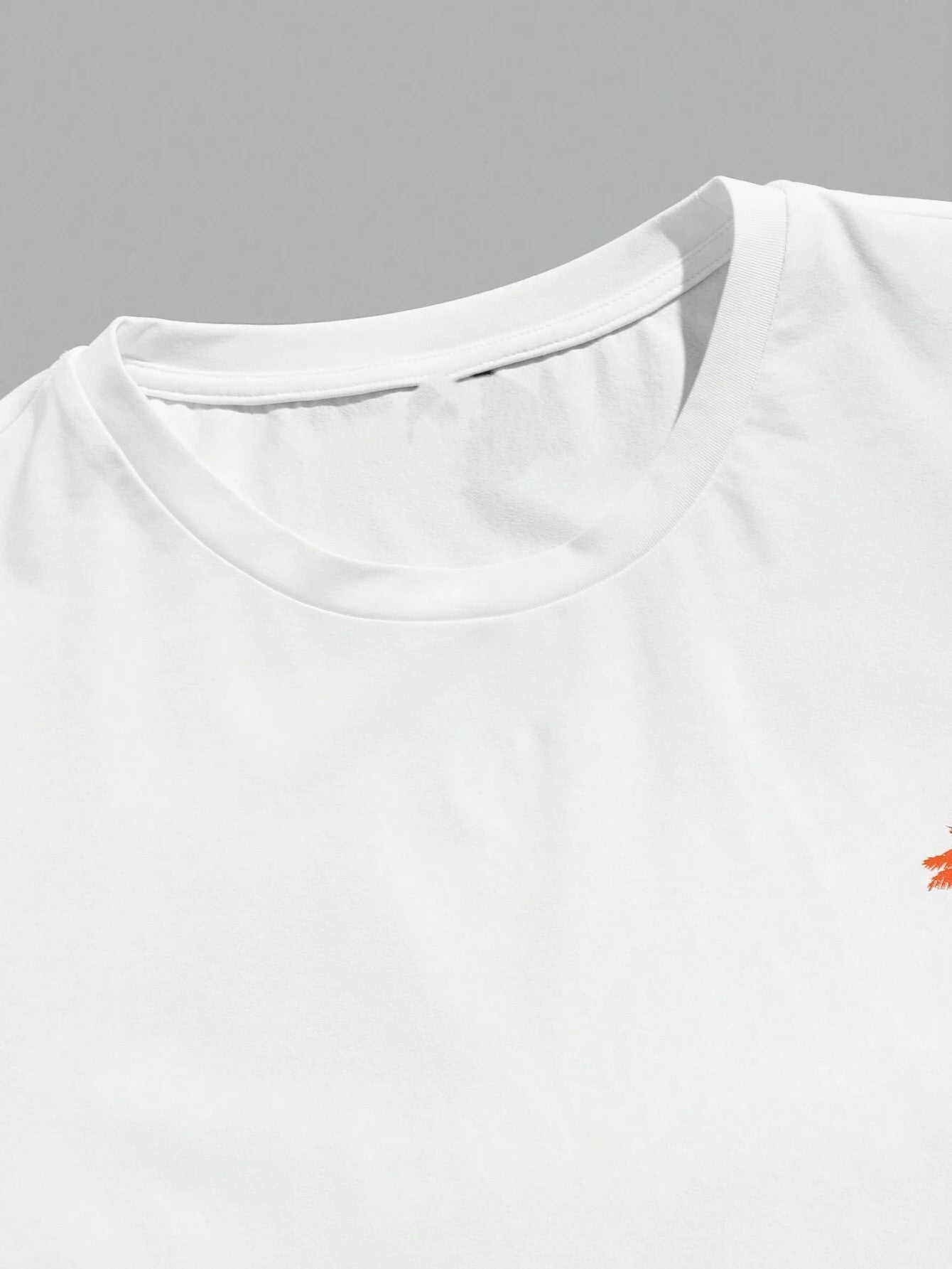 Palm Motif T Shirt With Adjustable Shorts-Vacay Outfit