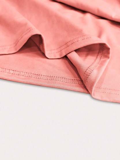 Coconut Tree Printed Comfy T Shirt-Vacay Outfit