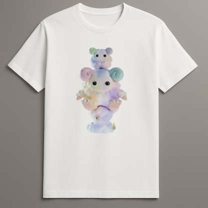 Rainbow horned creatures