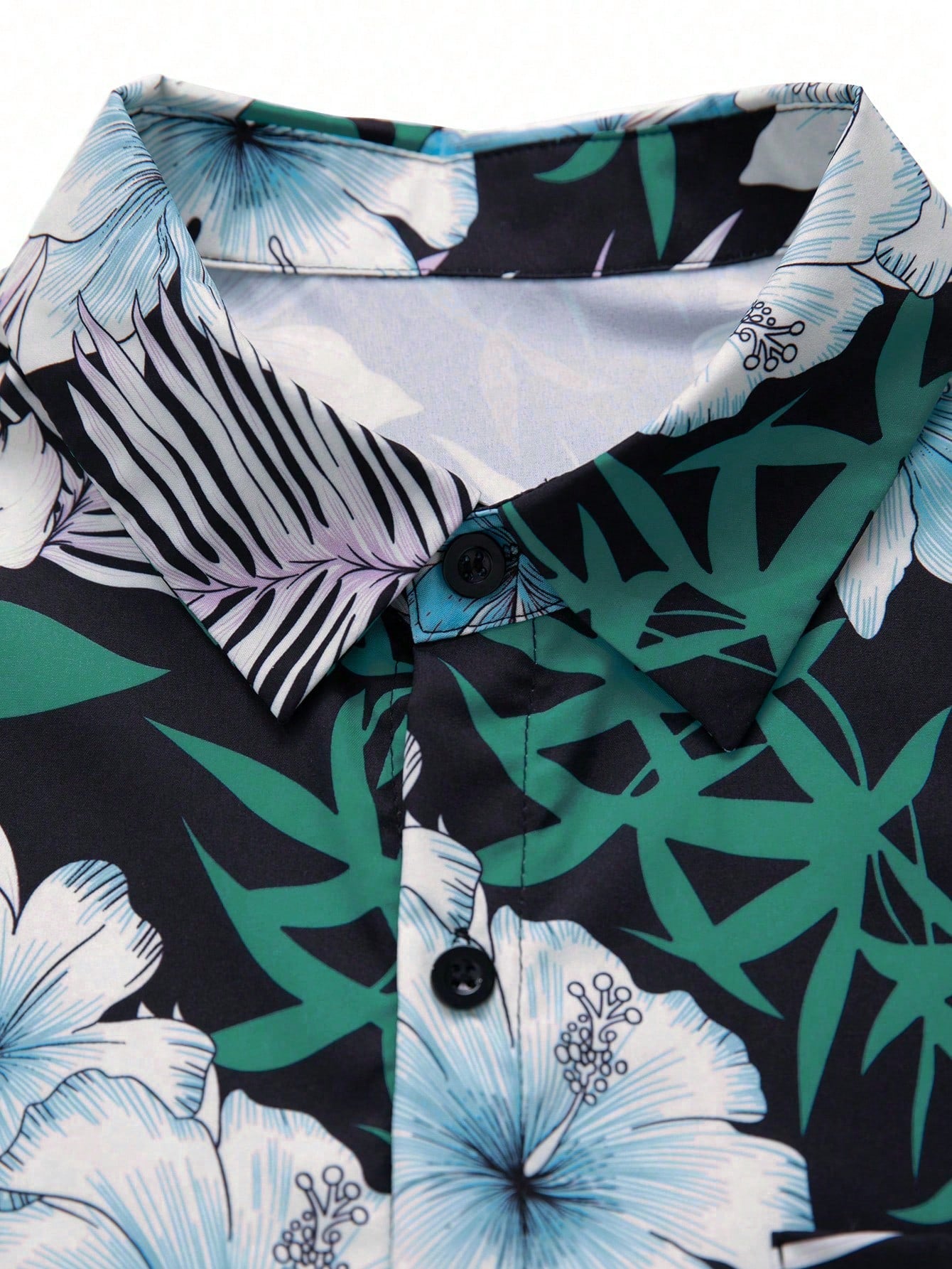 Tropical Harmony Shirt And Shorts Set-Vacay Outfit