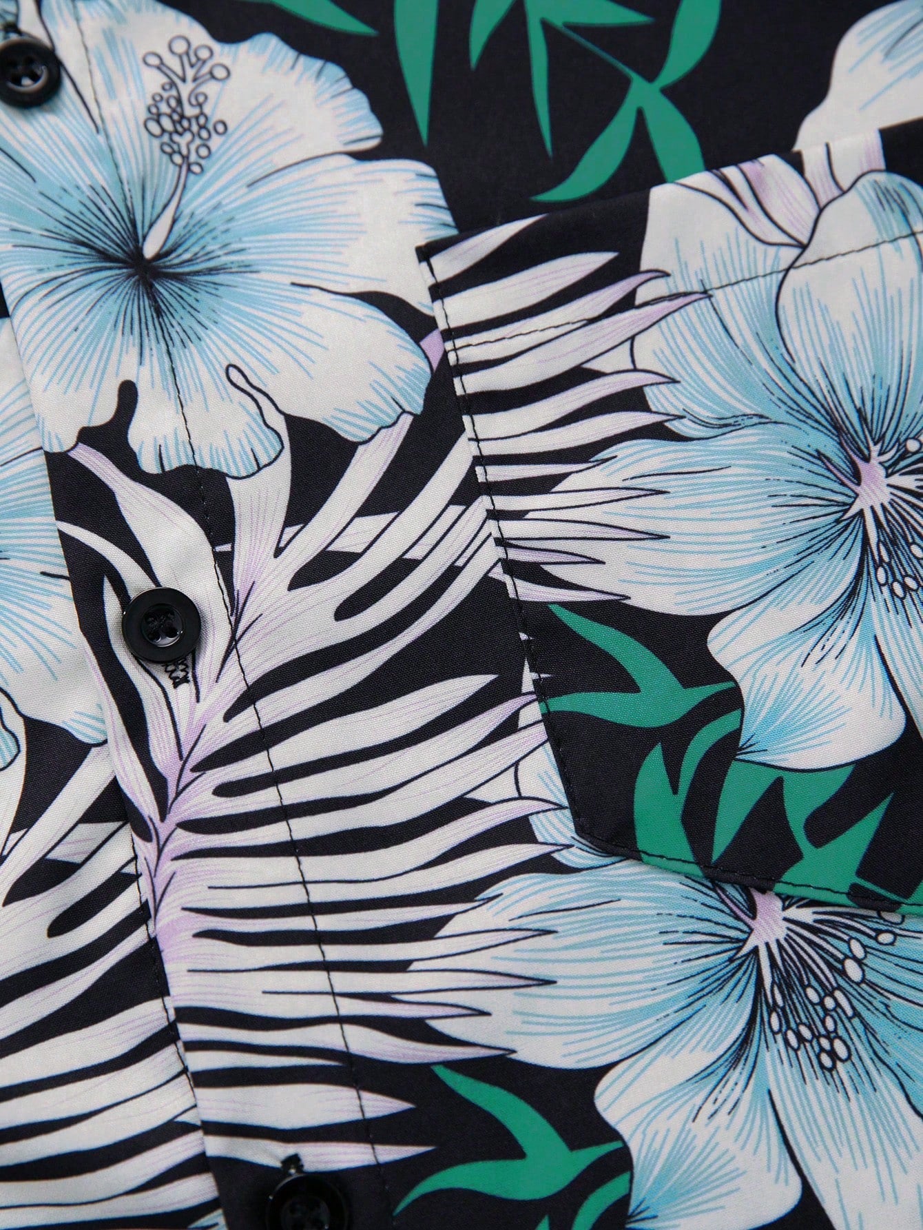 Tropical Harmony Shirt And Shorts Set-Vacay Outfit