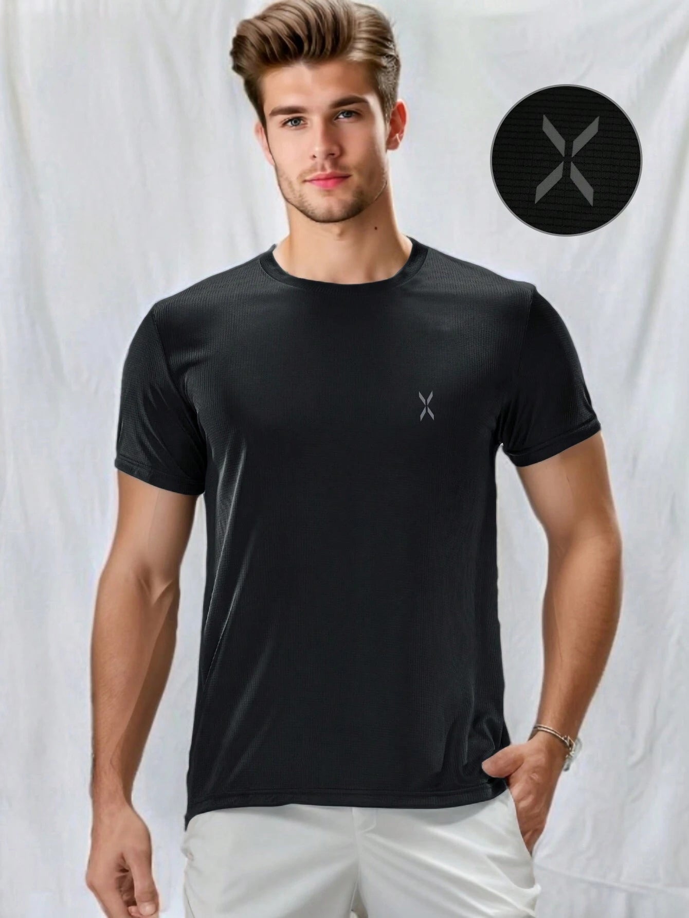 Performance Short Sleeve Crew Tee-Vacay Outfit