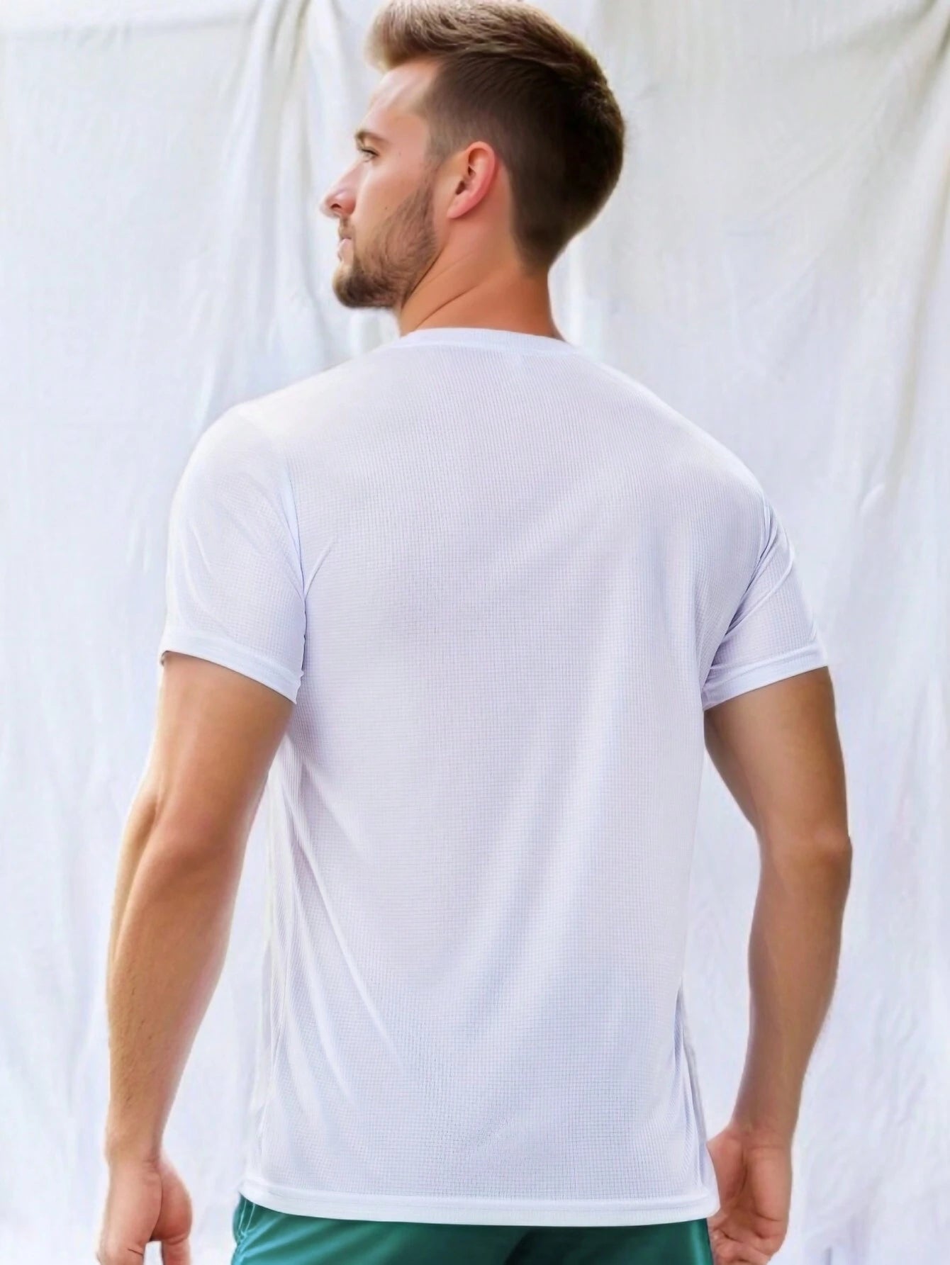 Performance Short Sleeve Crew Tee-Vacay Outfit