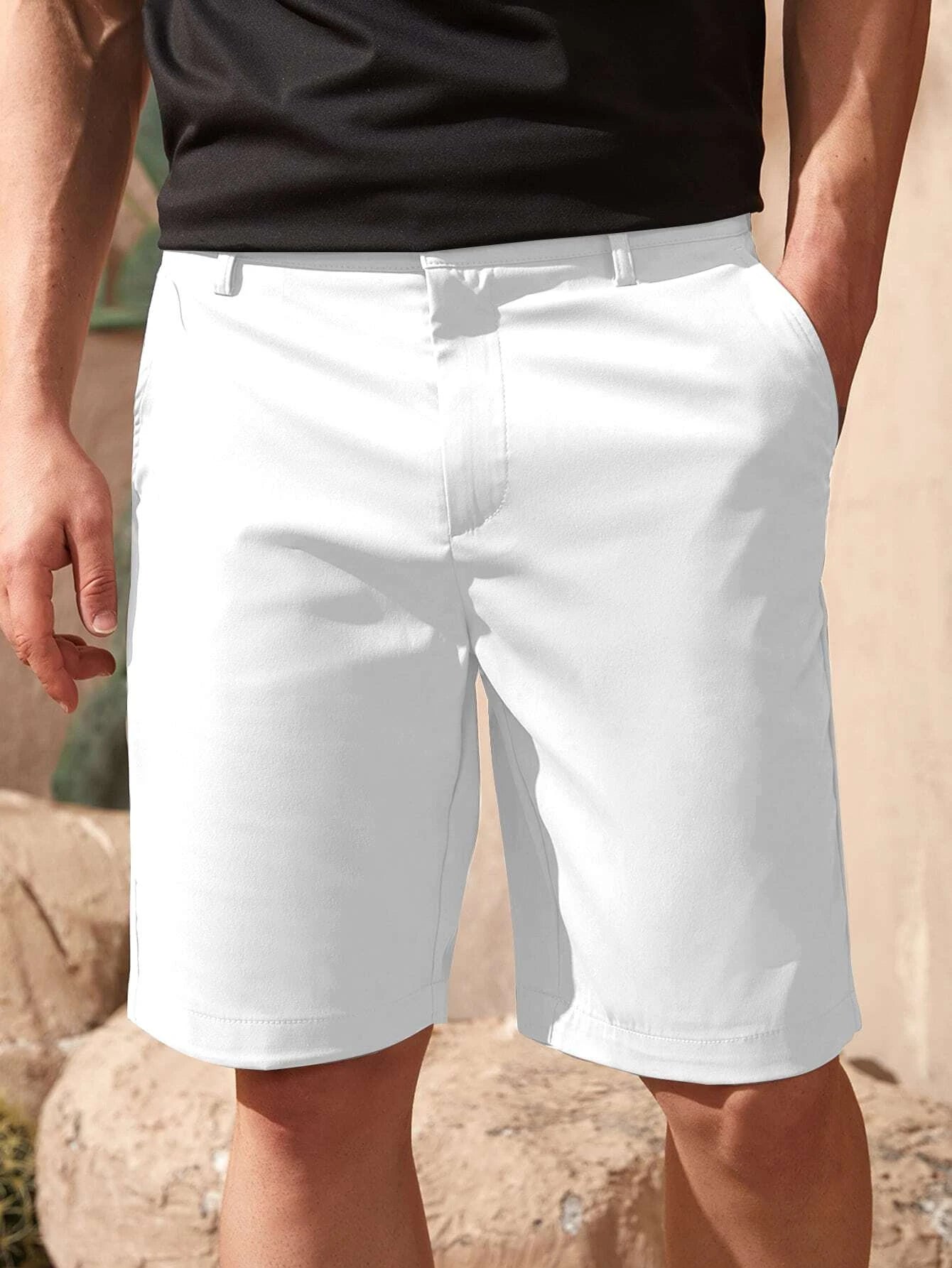 Pocket Bermuda Shorts-Vacay Outfit