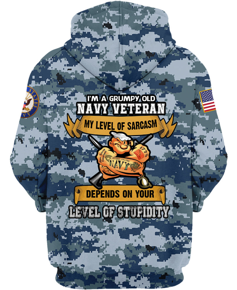 Popeye The Sailor Hoodie-Vacay Outfit