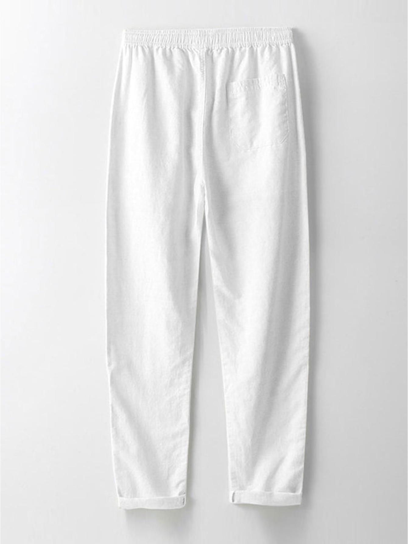 Seaside Escape Striped Shirt and Classic Pants Combo-Vacay Outfit