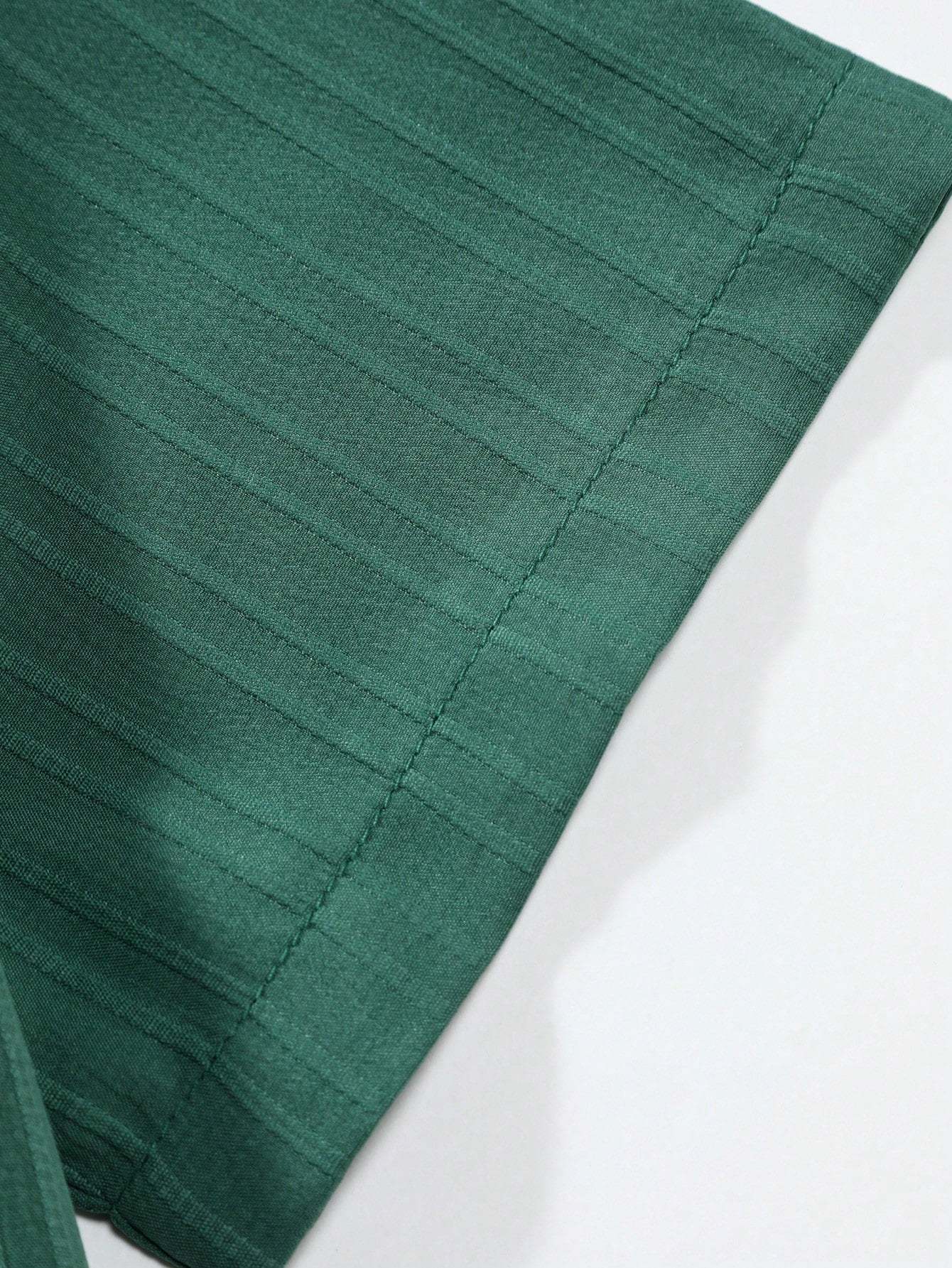 Monochrome Moods Shirt and Shorts Combo Set-Vacay Outfit