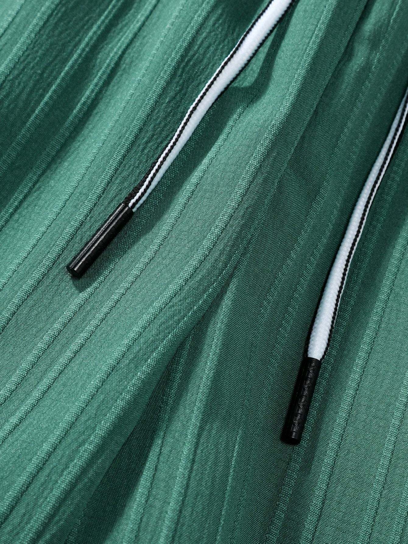 Monochrome Moods Shirt and Shorts Combo Set-Vacay Outfit