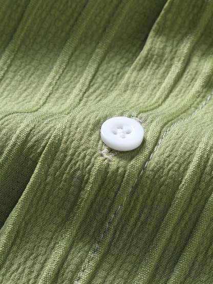 Monochrome Moods Shirt and Shorts Combo Set-Vacay Outfit