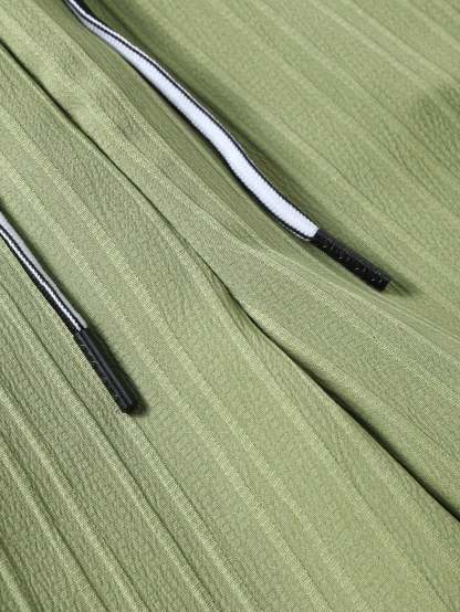 Monochrome Moods Shirt and Shorts Combo Set-Vacay Outfit