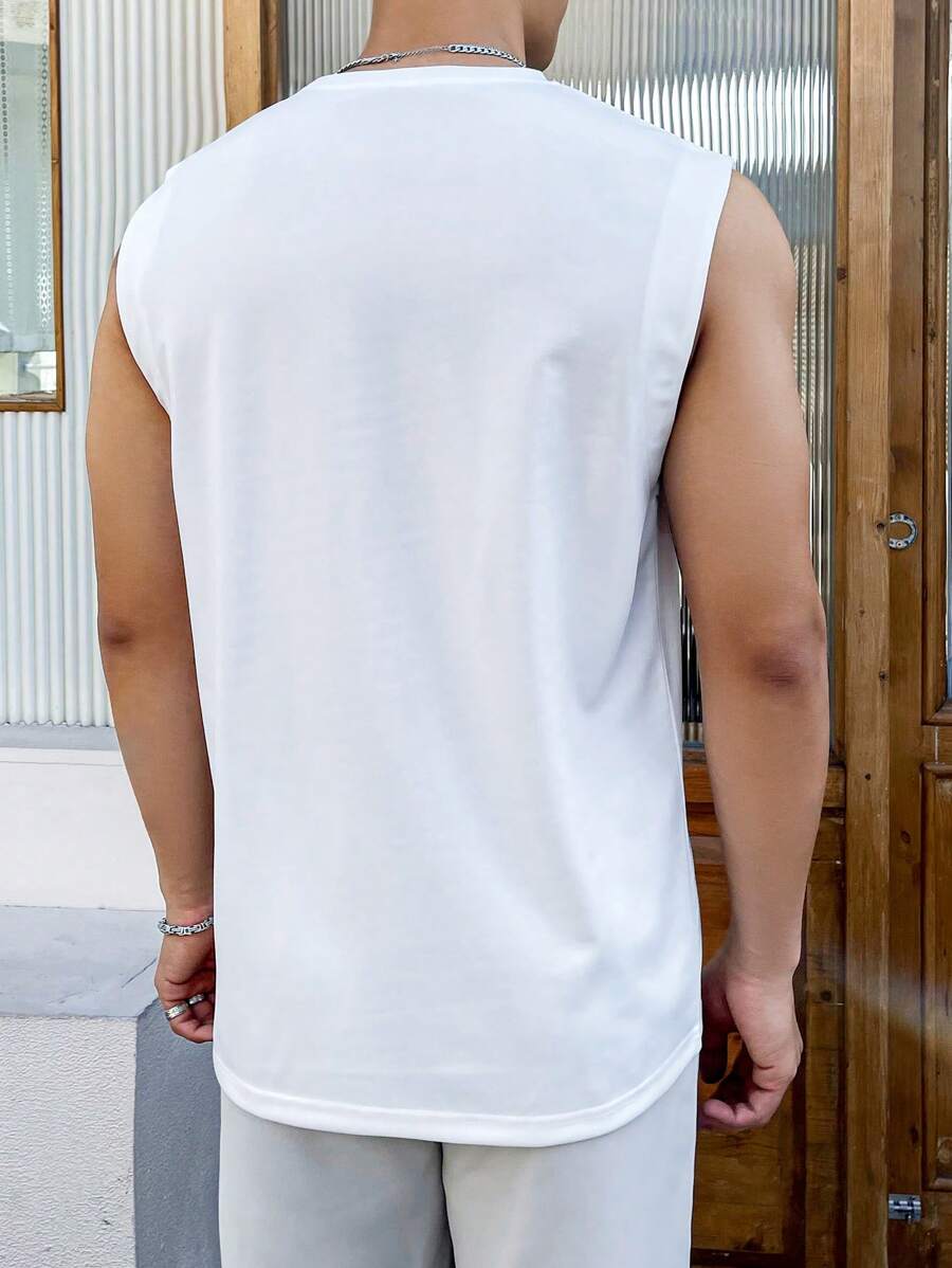 Solid Color Tank Top-Vacay Outfit