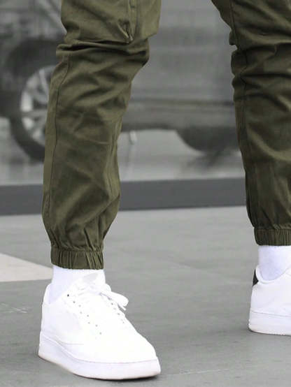 Street Style Plain Cargo Pants-Vacay Outfit