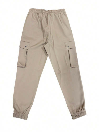 Street Style Plain Cargo Pants-Vacay Outfit