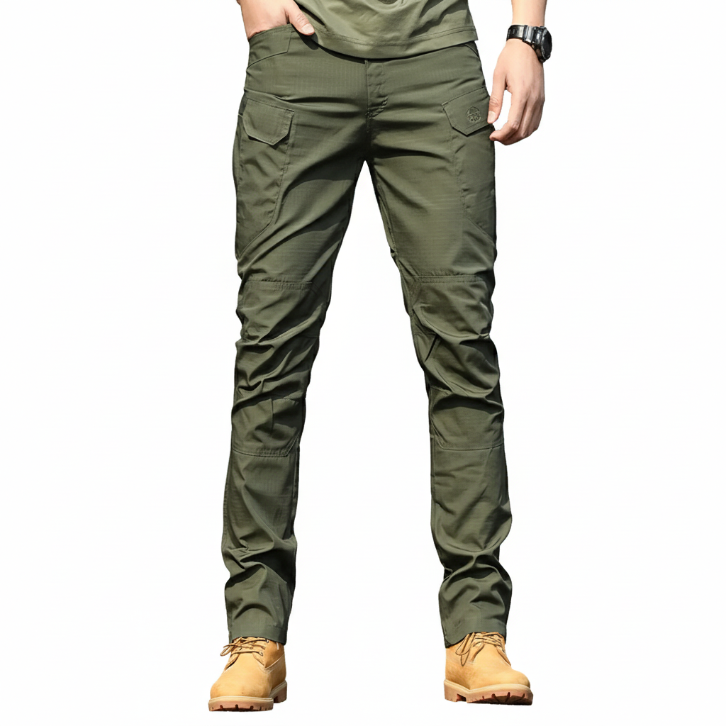 Tactical Cargo Pants With Multi Pocket Design