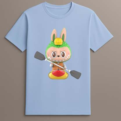 Cute Labubu monster character tee