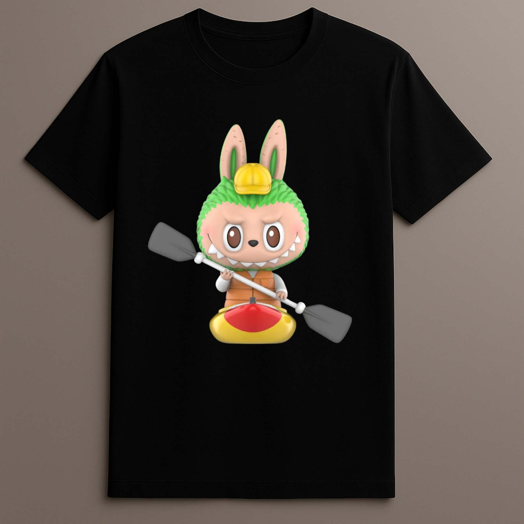 Labubu forest adventure print shirt