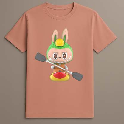 The Monsters Labubu cartoon tee