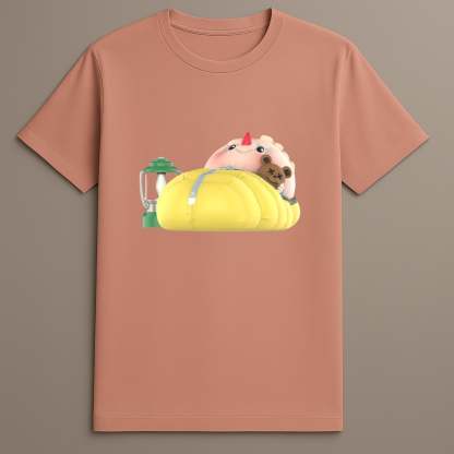 Forest explorer Labubu character tee