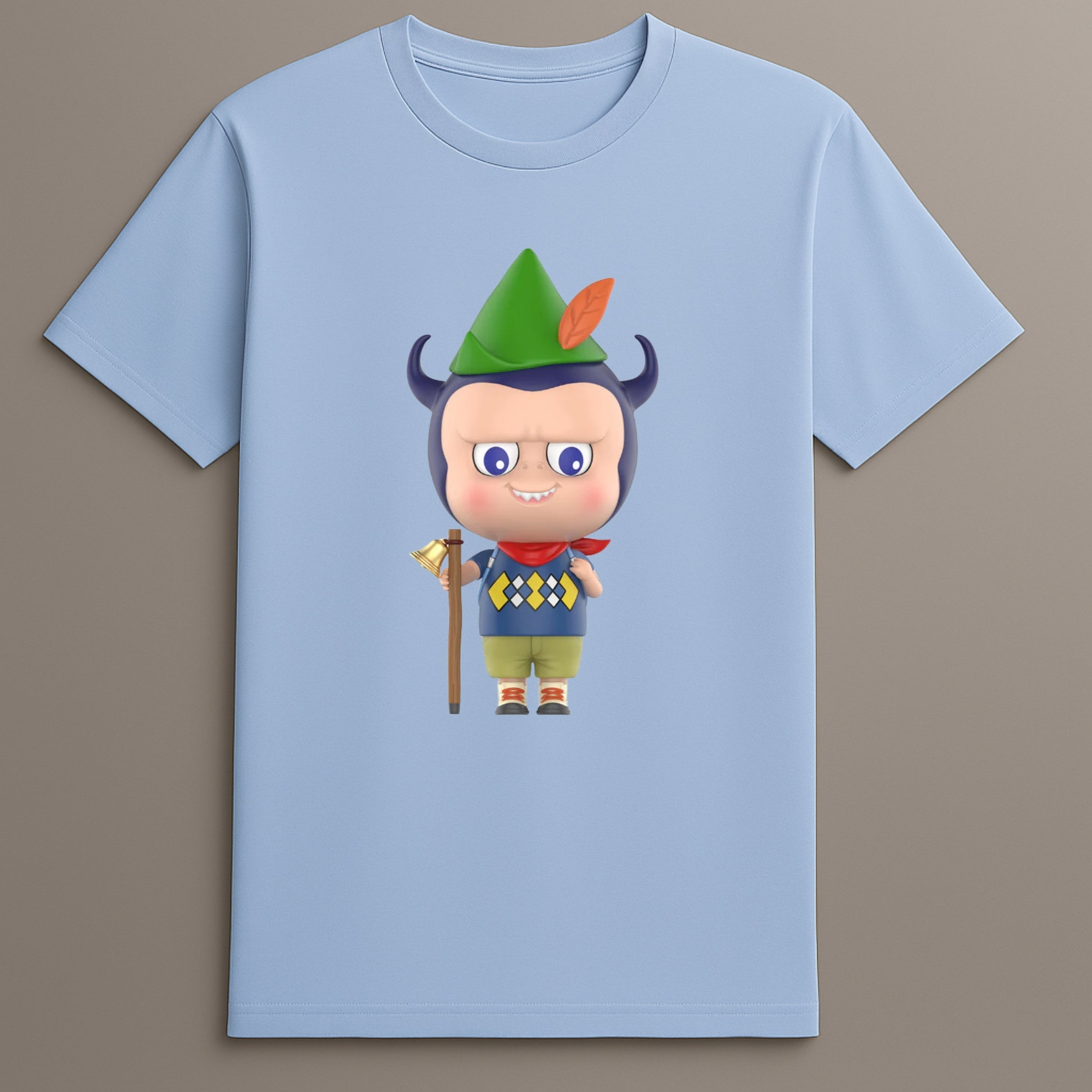 Camping series Labubu adventure tee