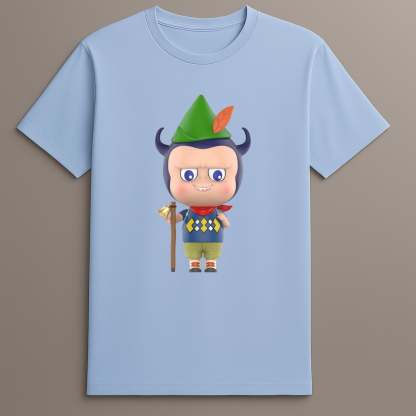 Camping series Labubu adventure tee