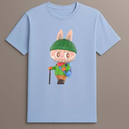 Cute Labubu outdoor adventure tees