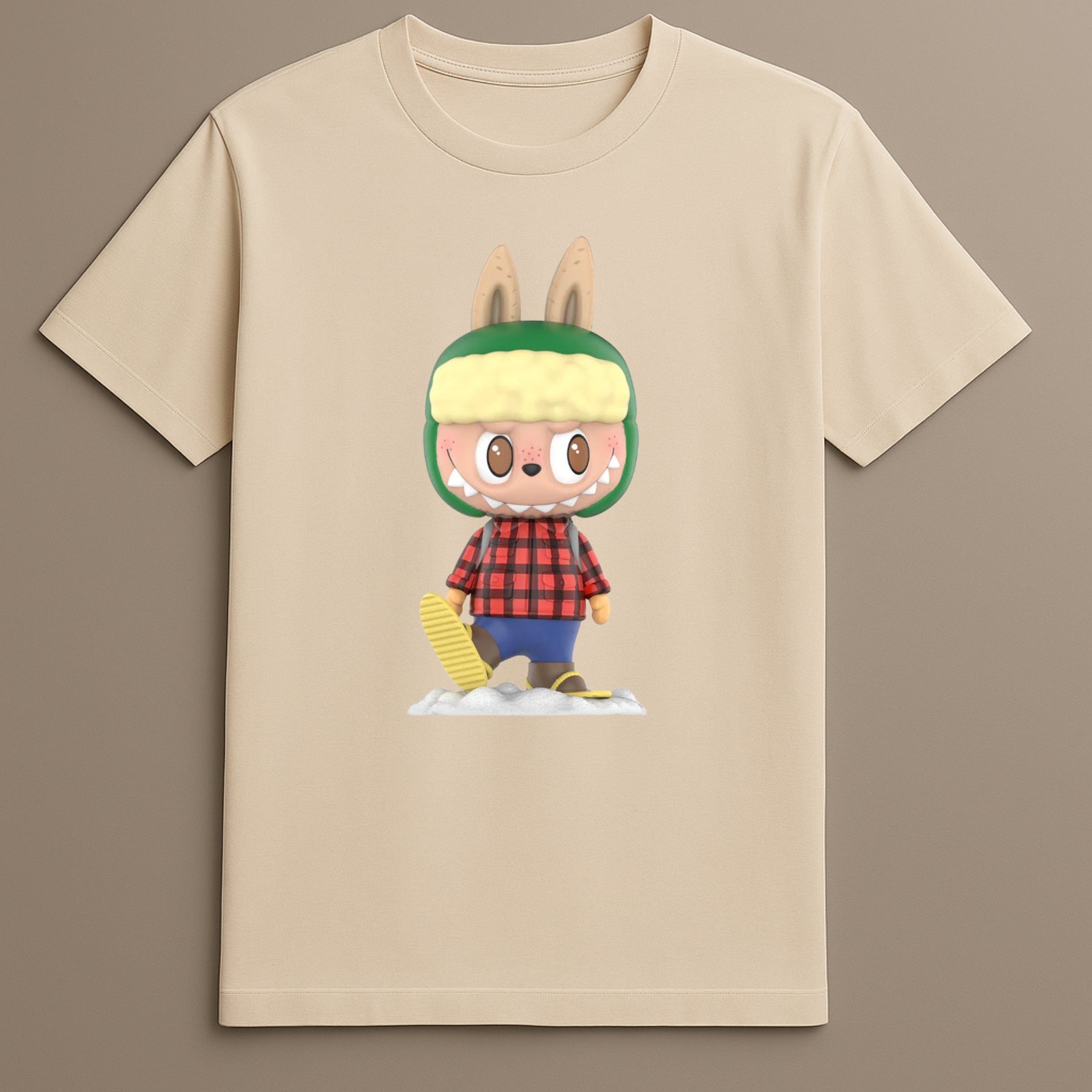 Camping series Labubu winter shirt