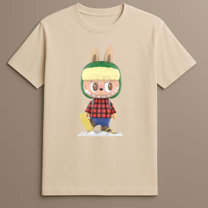 Camping series Labubu winter shirt