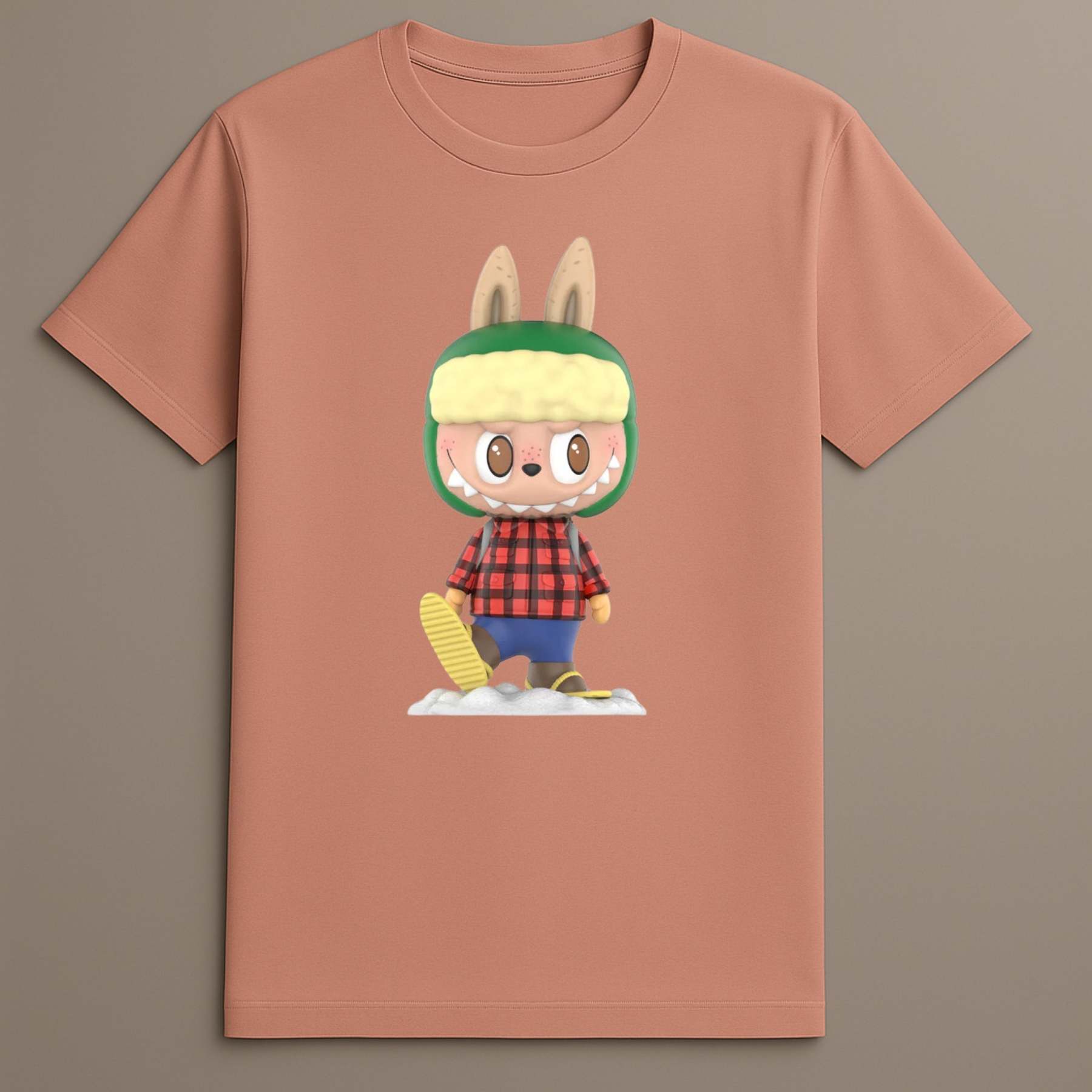 Winter explorer Labubu t-shirt design