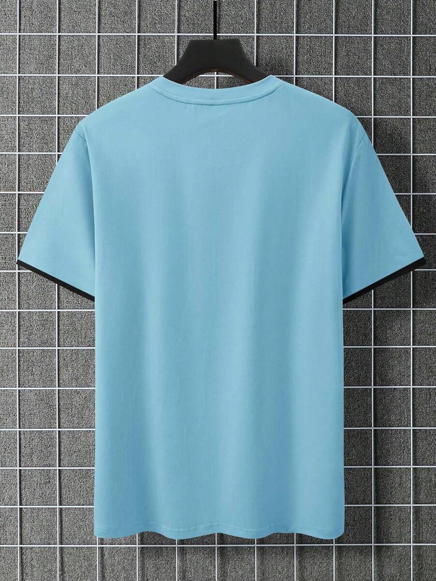 Trim Pocket Patched T Shirt-Vacay Outfit