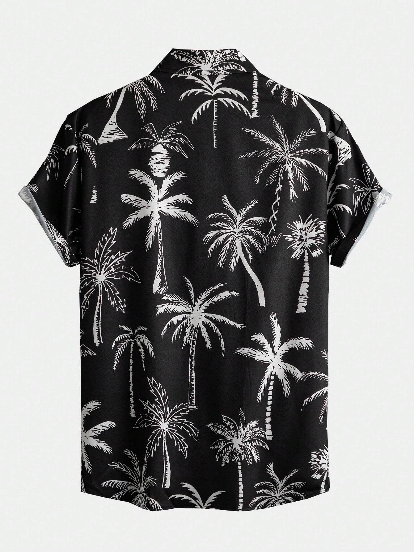 Tropical Graphic Printed Shirts-Vacay Outfit