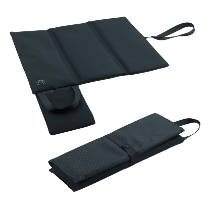 USB Heated Portable Seat Cushion With Folding Backrest
