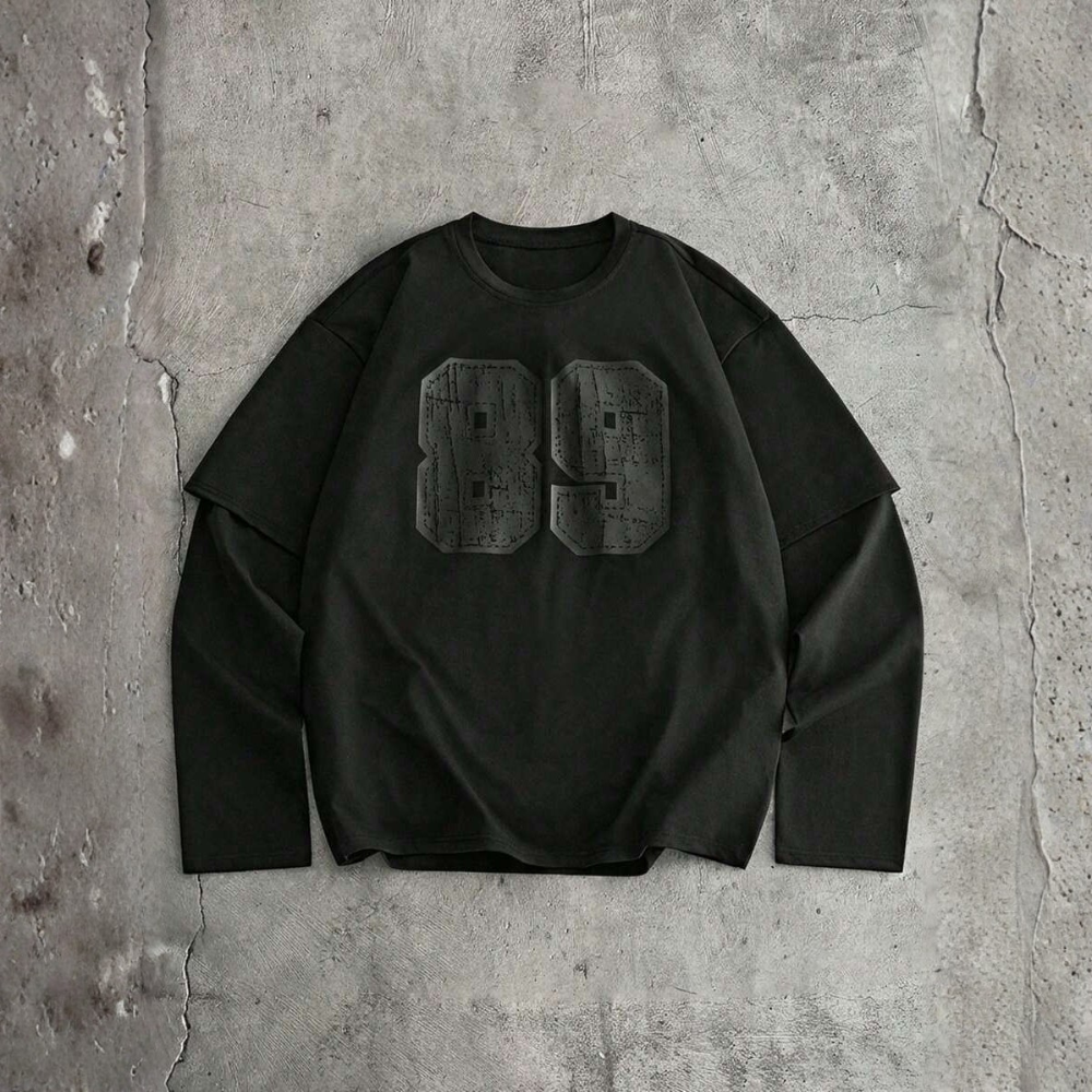 Letter Graphic Round Design T Shirt For Men