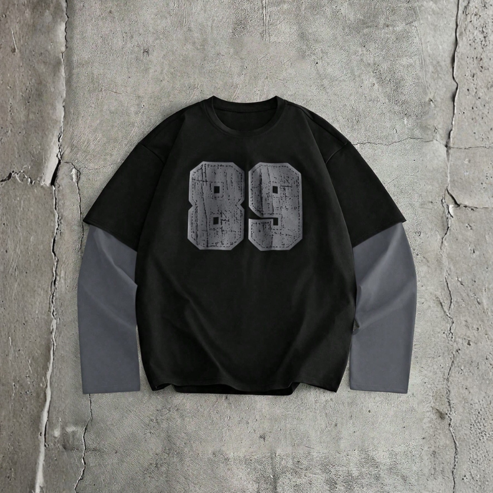 Letter Graphic Round Design T Shirt For Men