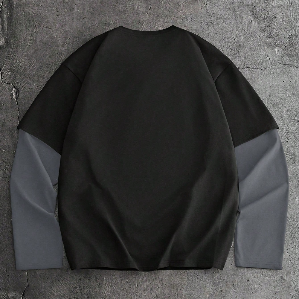 Letter Graphic Round Design T Shirt For Men